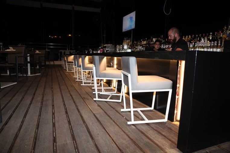 Sway Rooftop on Friday Night